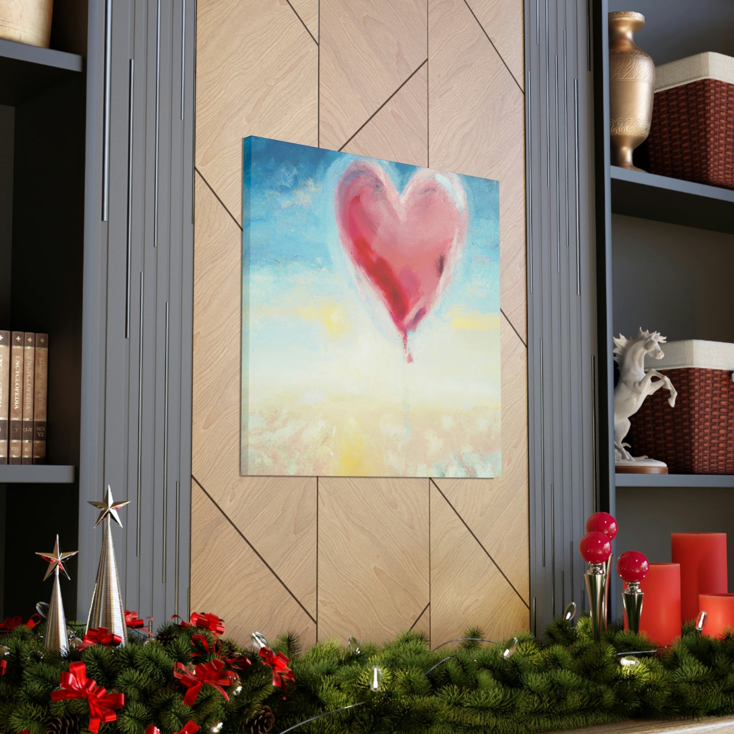 "Heart in the Air" - Canvas