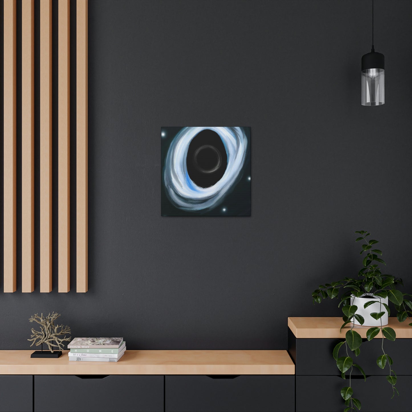 Black Hole Wonderment - Canvas