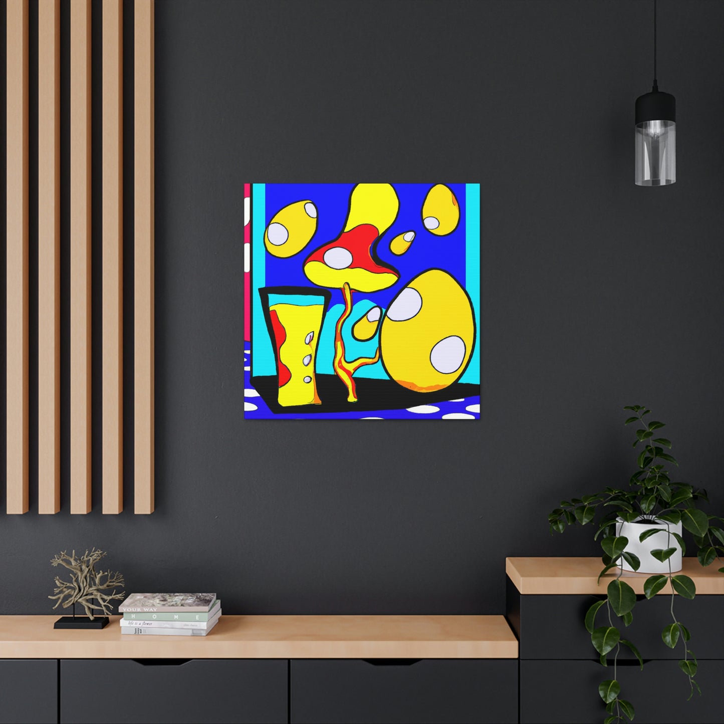 Eggs in Technicolor - Canvas