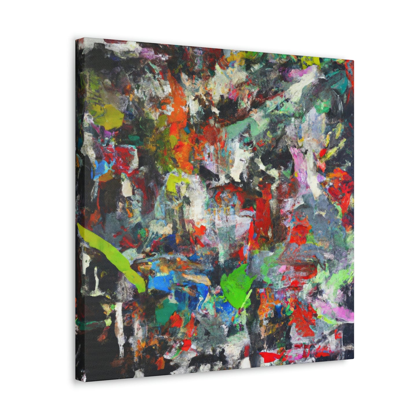 Rivers of Colorful Emotion - Canvas