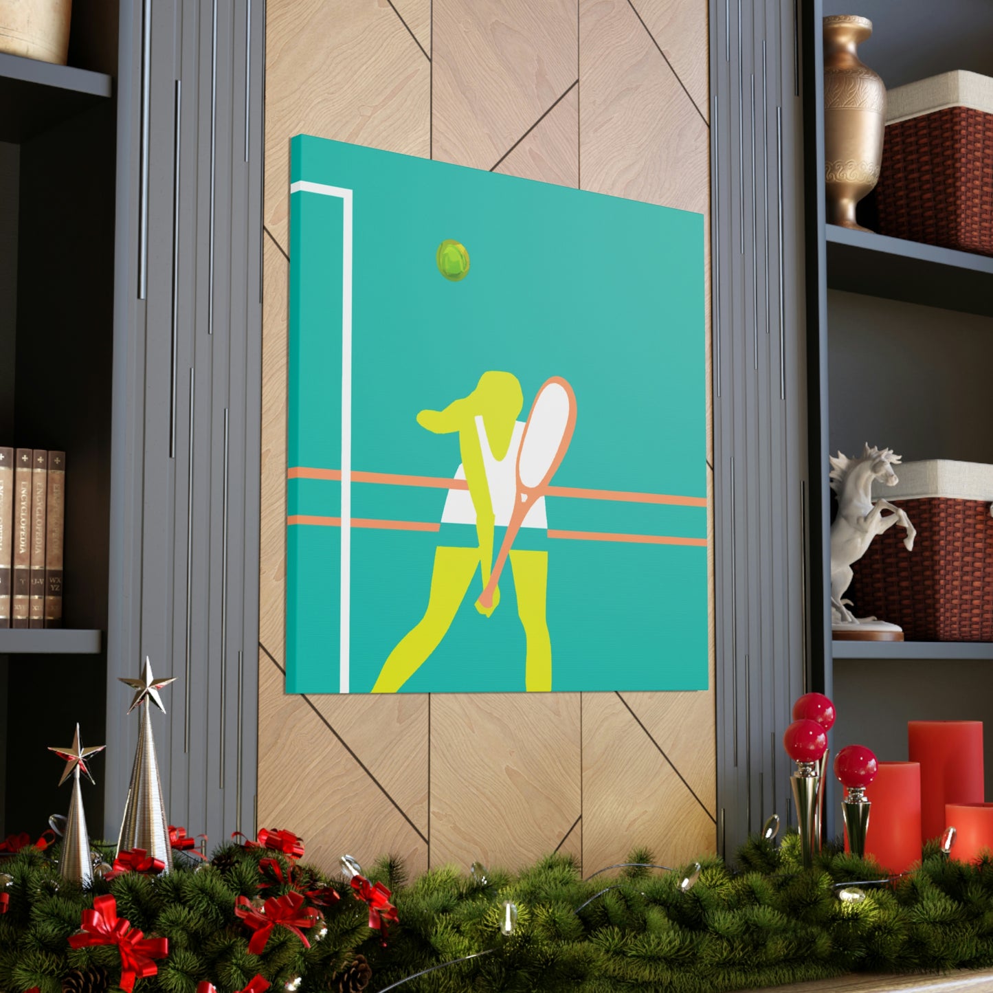 Tennis in Simplicity - Canvas