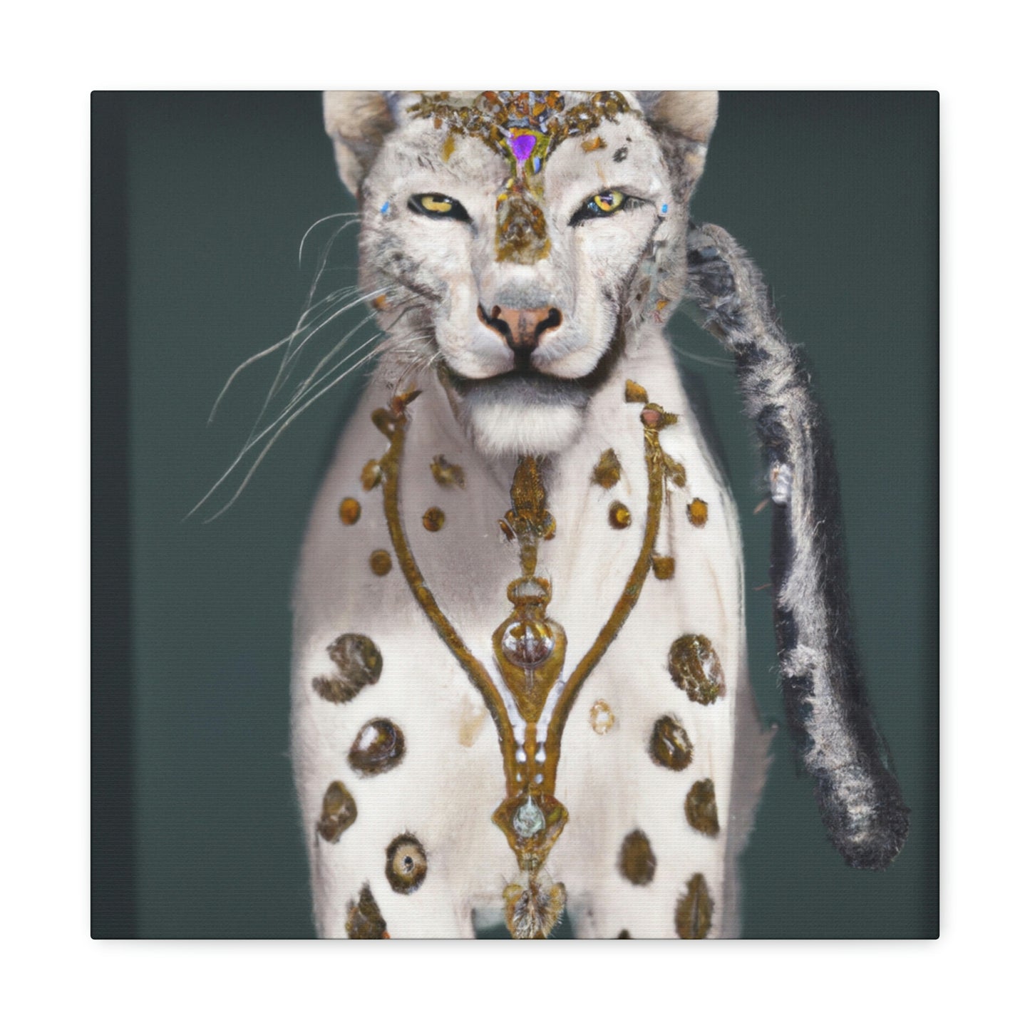 Aurora of the Leopard - Canvas