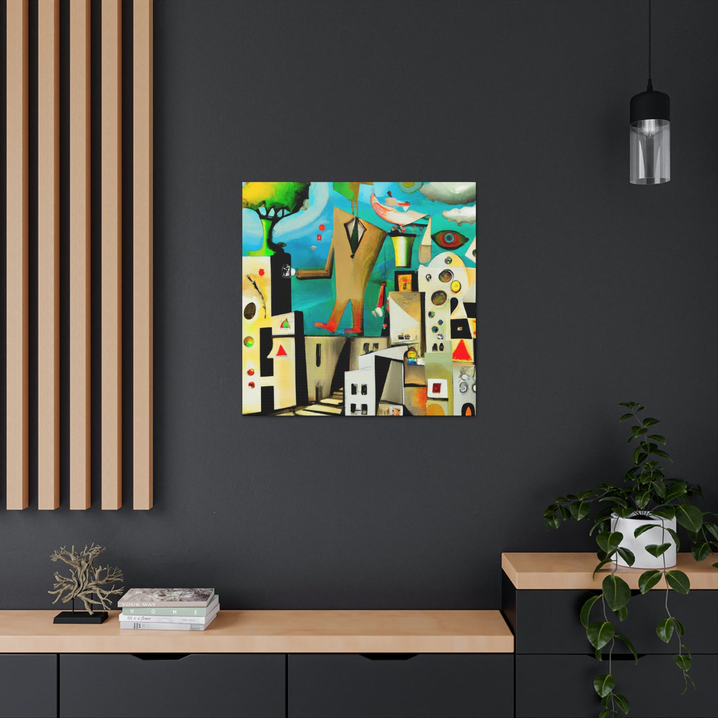 Cityscape of Dreams - Canvas