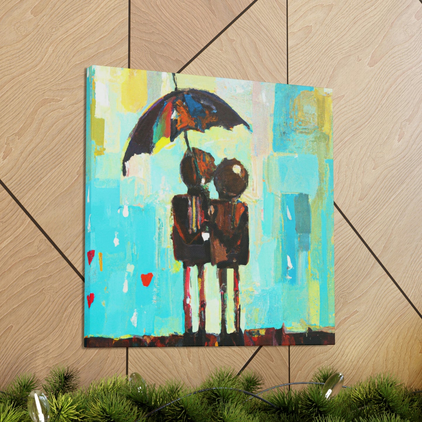 Love in the Rain - Canvas