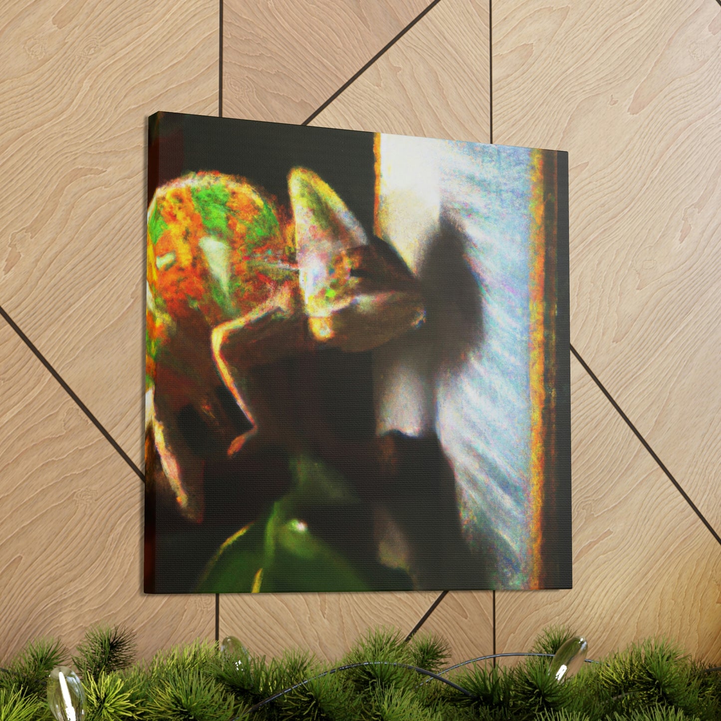 Veiled Chameleon Dreaming - Canvas