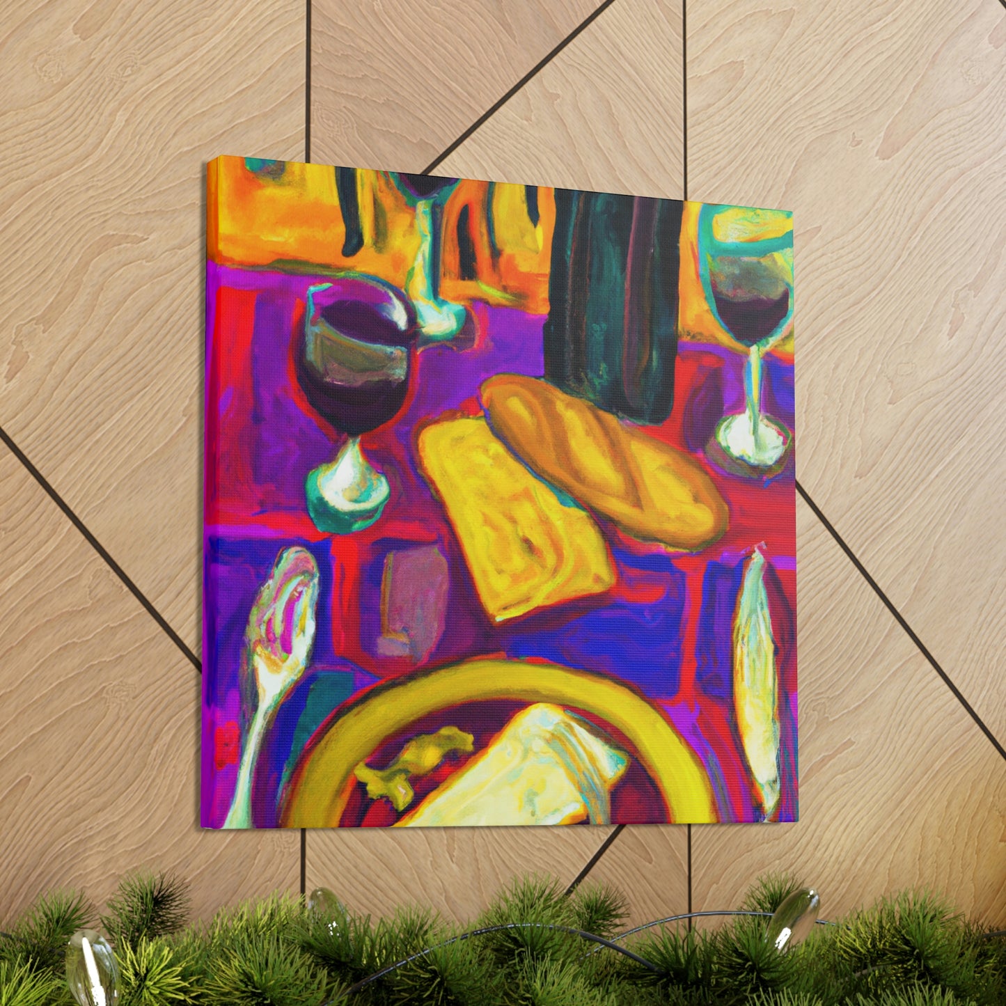 "Fauvism Dinner Delight" - Canvas