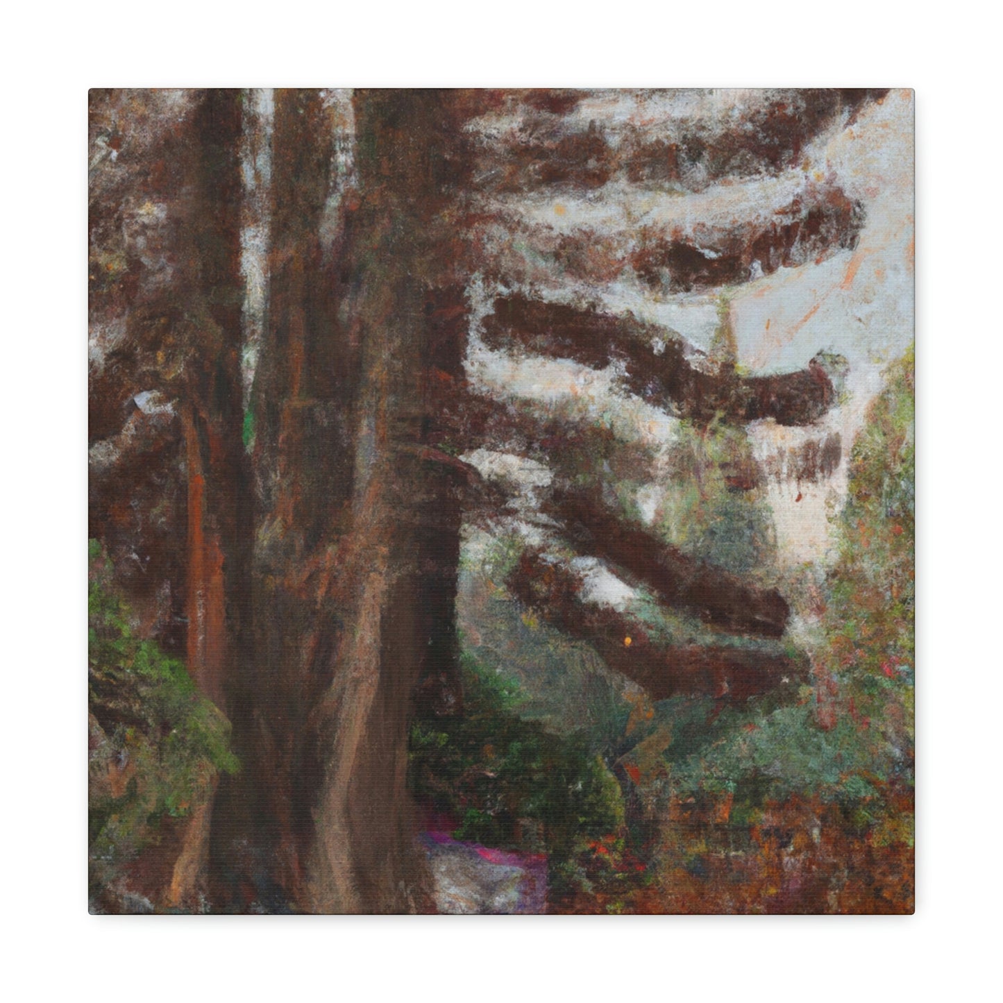 The Sequoia's Majesty - Canvas