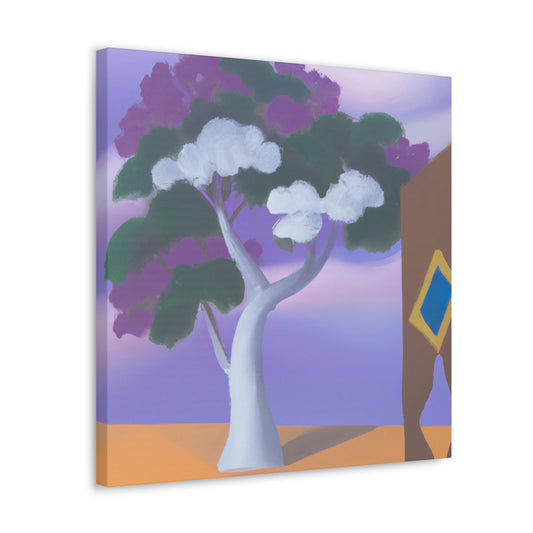 Jacaranda in Expressionism - Canvas