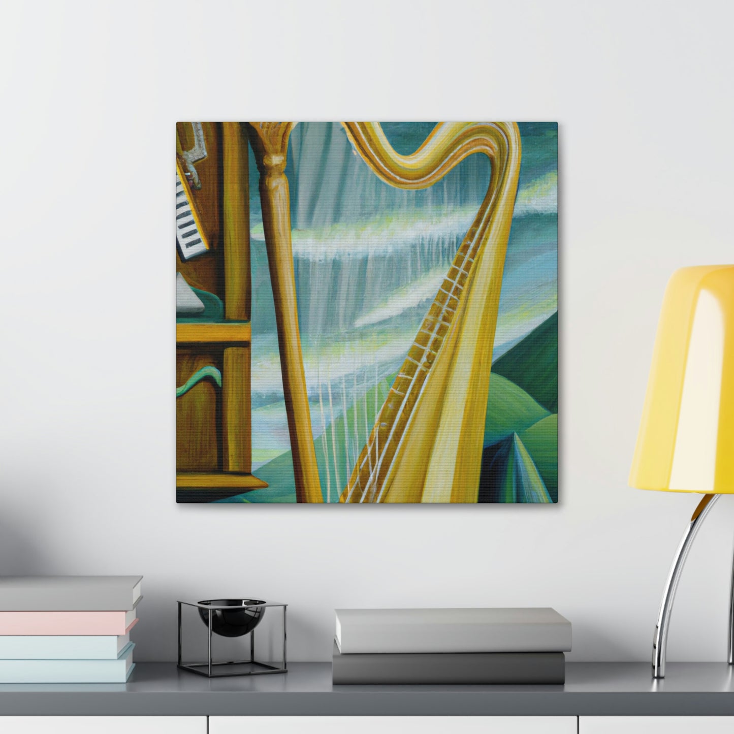 Harp of Dreams Unbound - Canvas