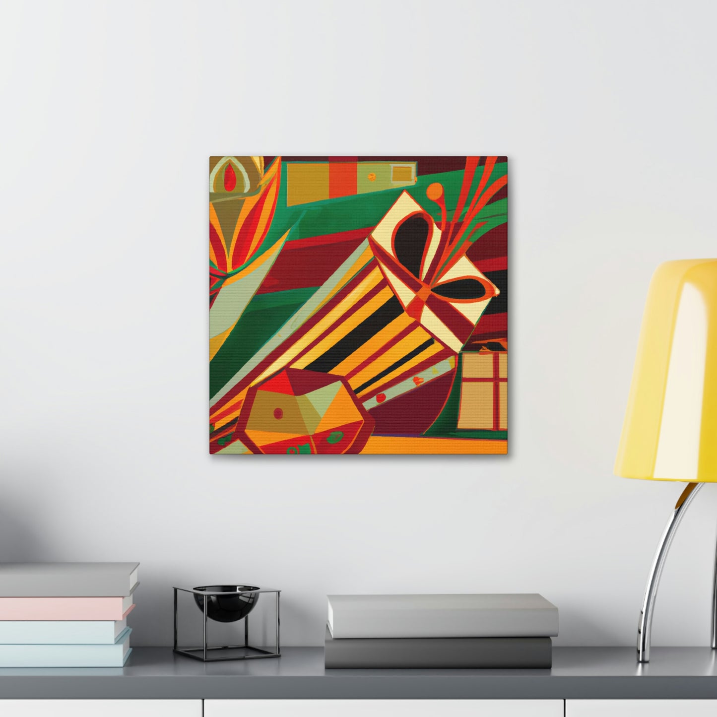 Presents in Art Deco - Canvas