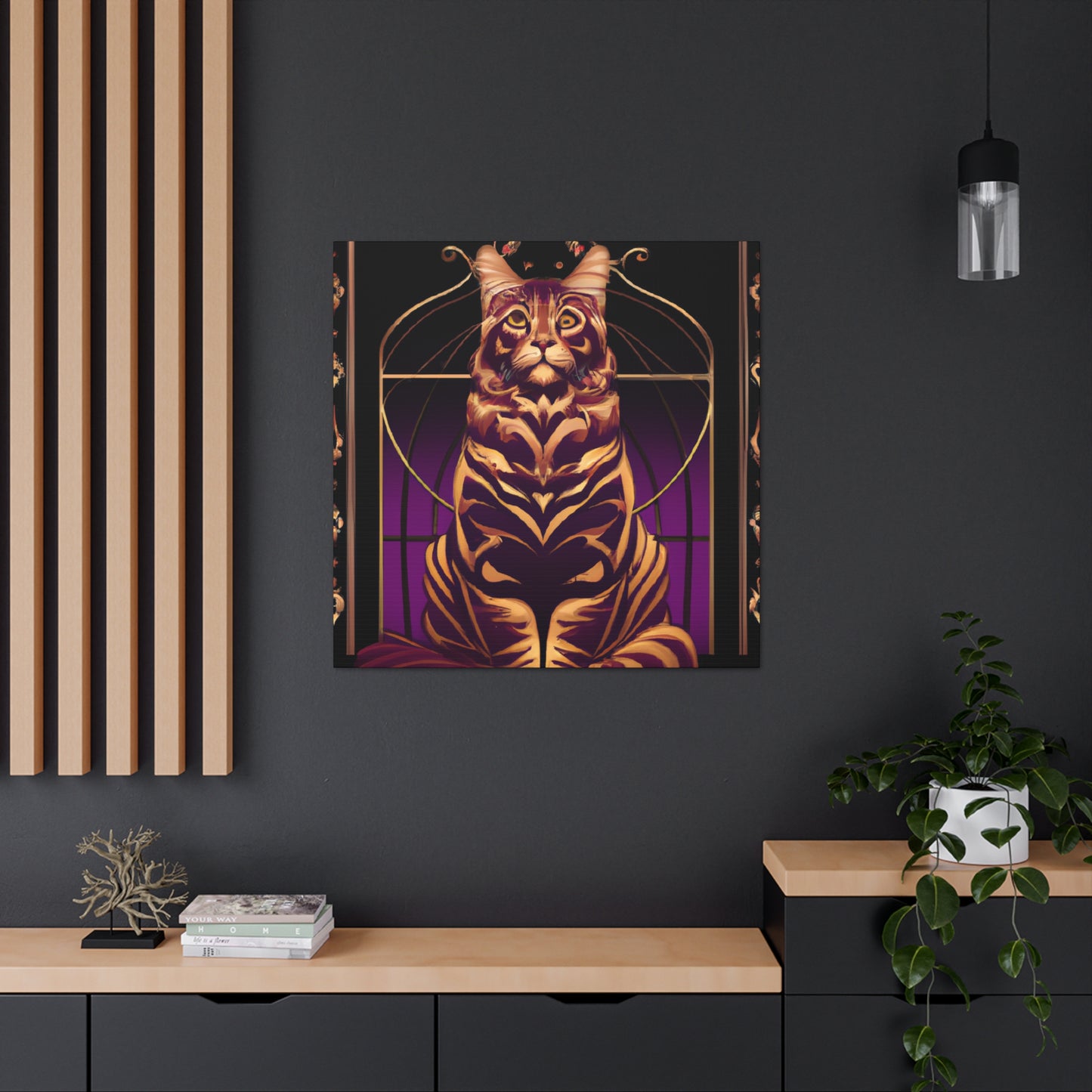 Mystic Maine Coon Cascade - Canvas