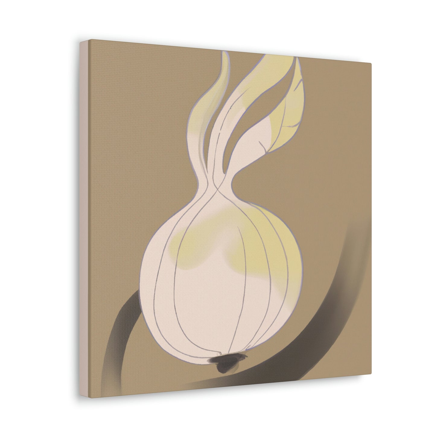 "Onion in Art Deco" - Canvas