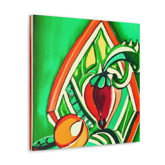 "Fruit Deco Splendor" - Canvas