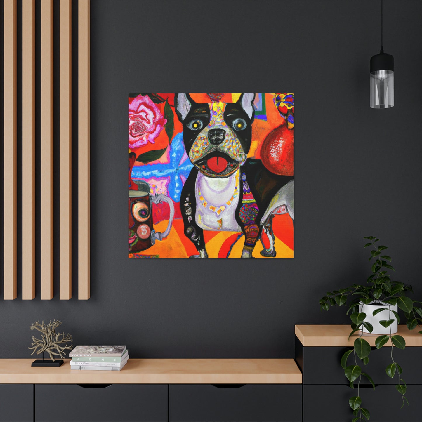 Mystic Bulldog Dreamscape - Canvas