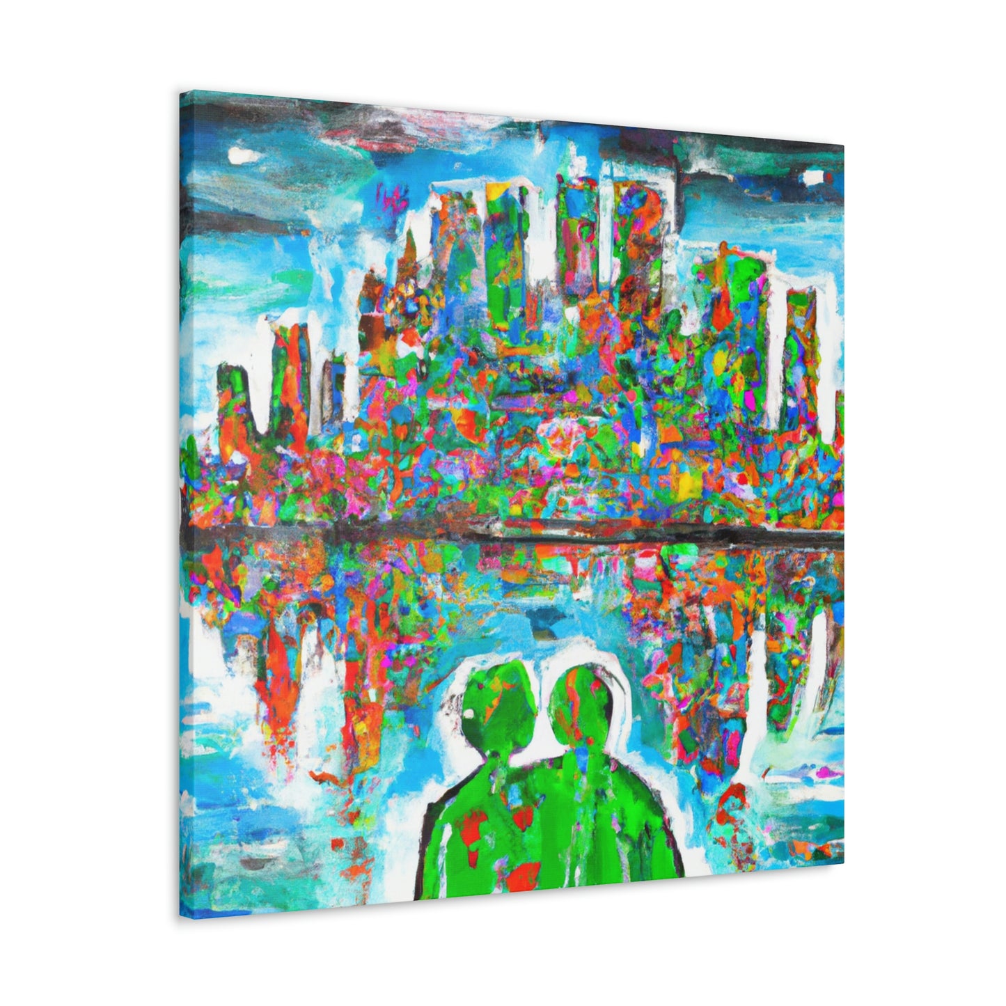 Love in the City - Canvas