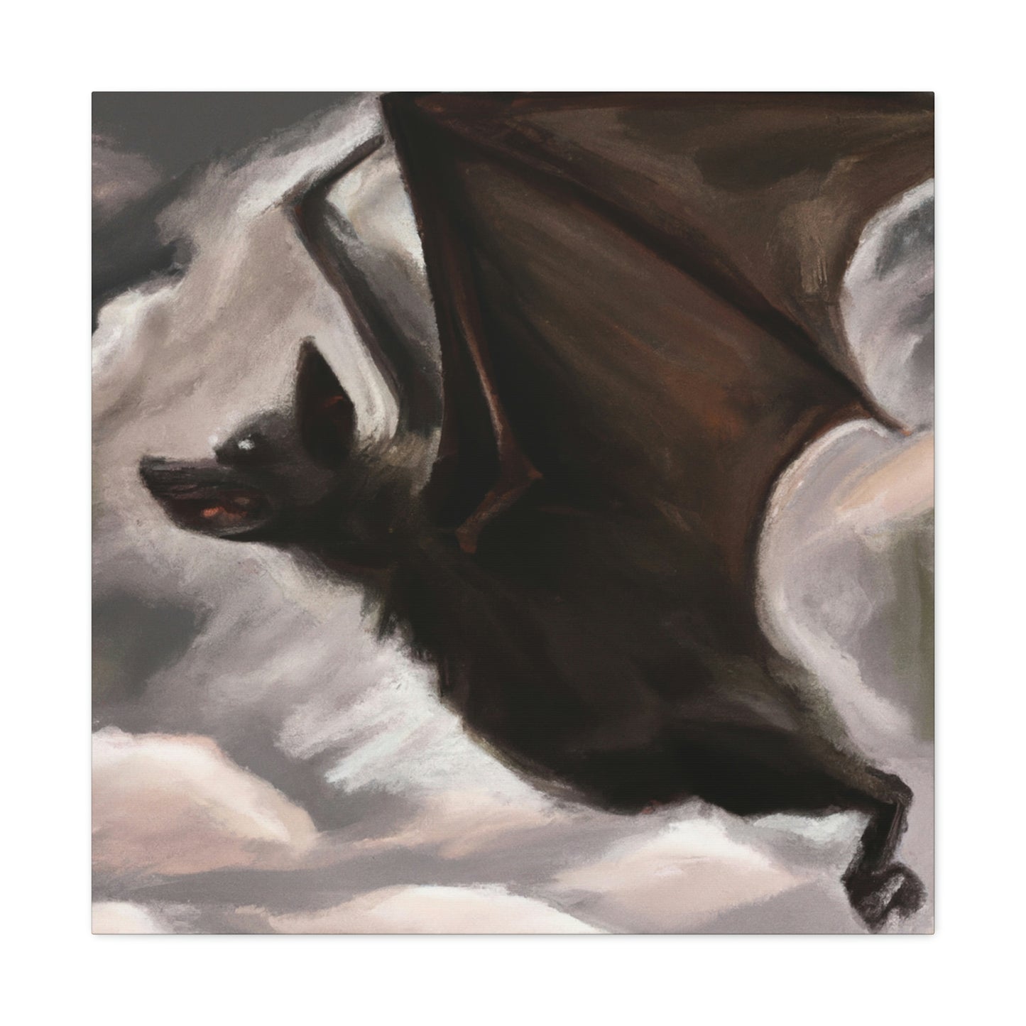 "Skyful of Bats" - Canvas