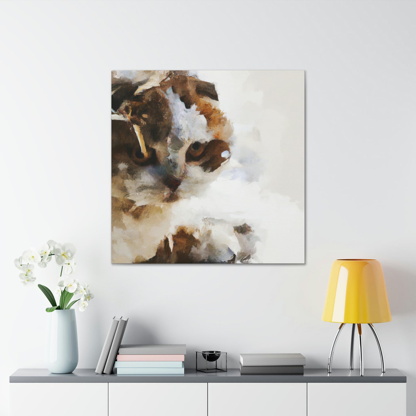 Scottish Fold Enchantment - Canvas