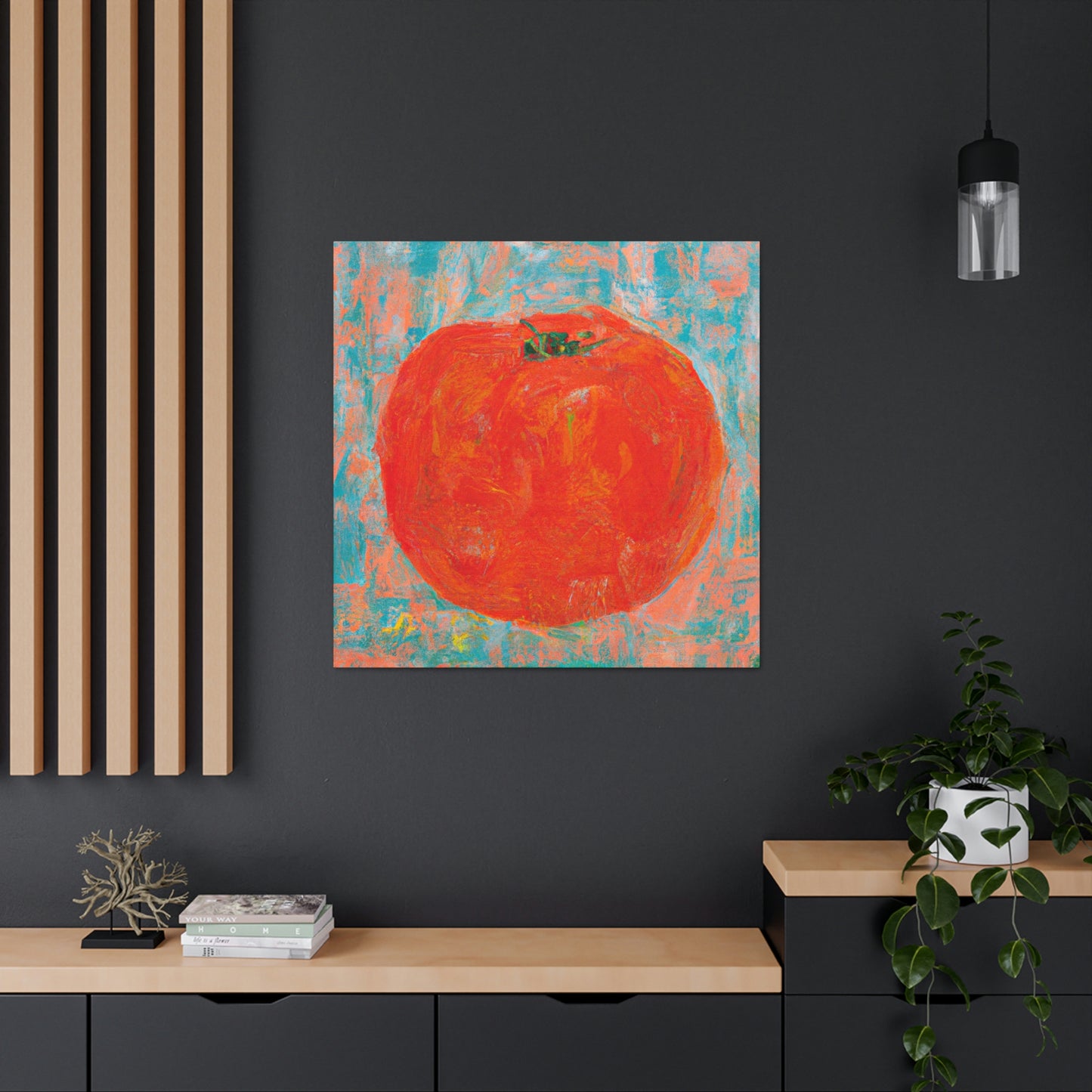 "Tomato Expressionism Dream" - Canvas