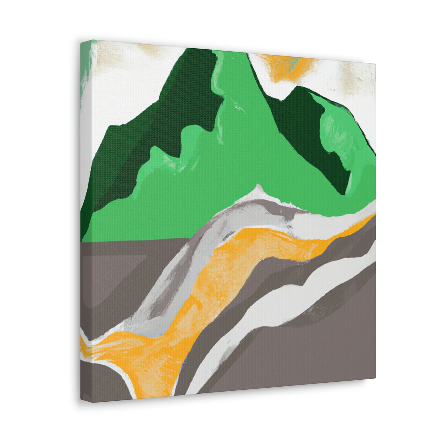 Mountain Majesty Ablaze - Canvas