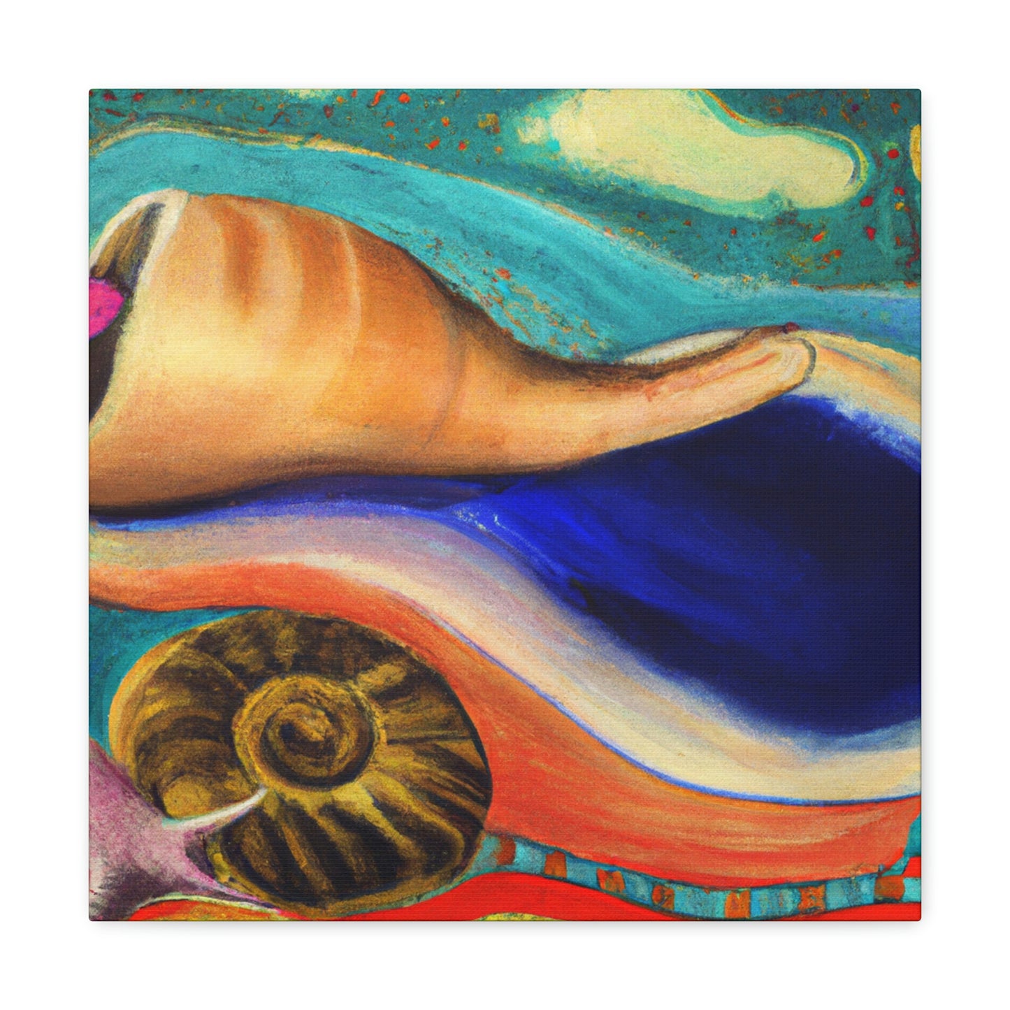 "Sea Shell Symphony" - Canvas