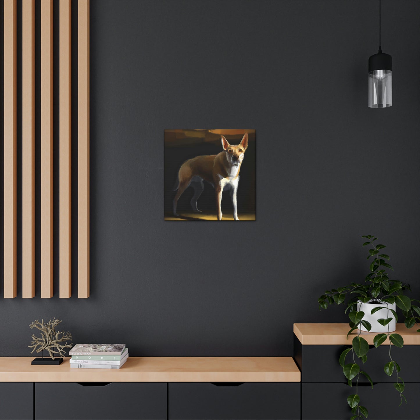 Dingo Dreams in Color - Canvas