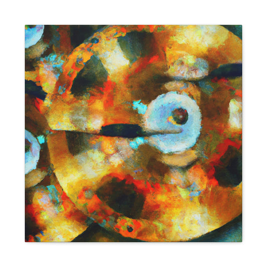 "Cymbalic Abstract Symphony" - Canvas