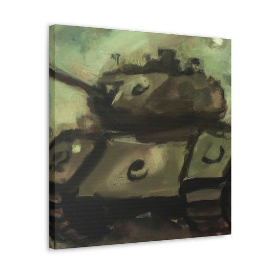 "Turret In Turmoil" - Canvas