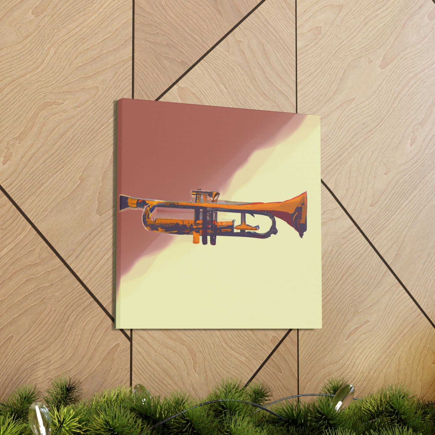 "A Brassy Trumpet Song" - Canvas