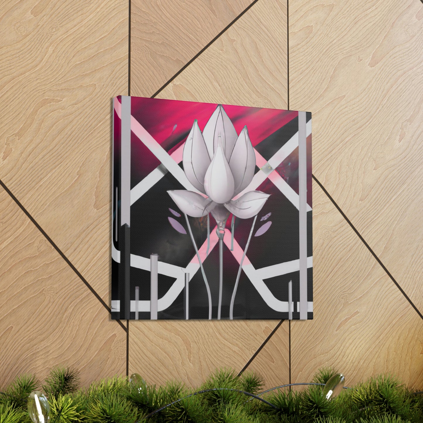 "Lotus Blossoms Arise" - Canvas