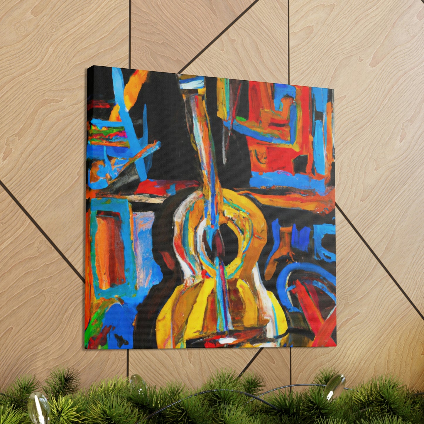 "Harmony in Melody Strum" - Canvas