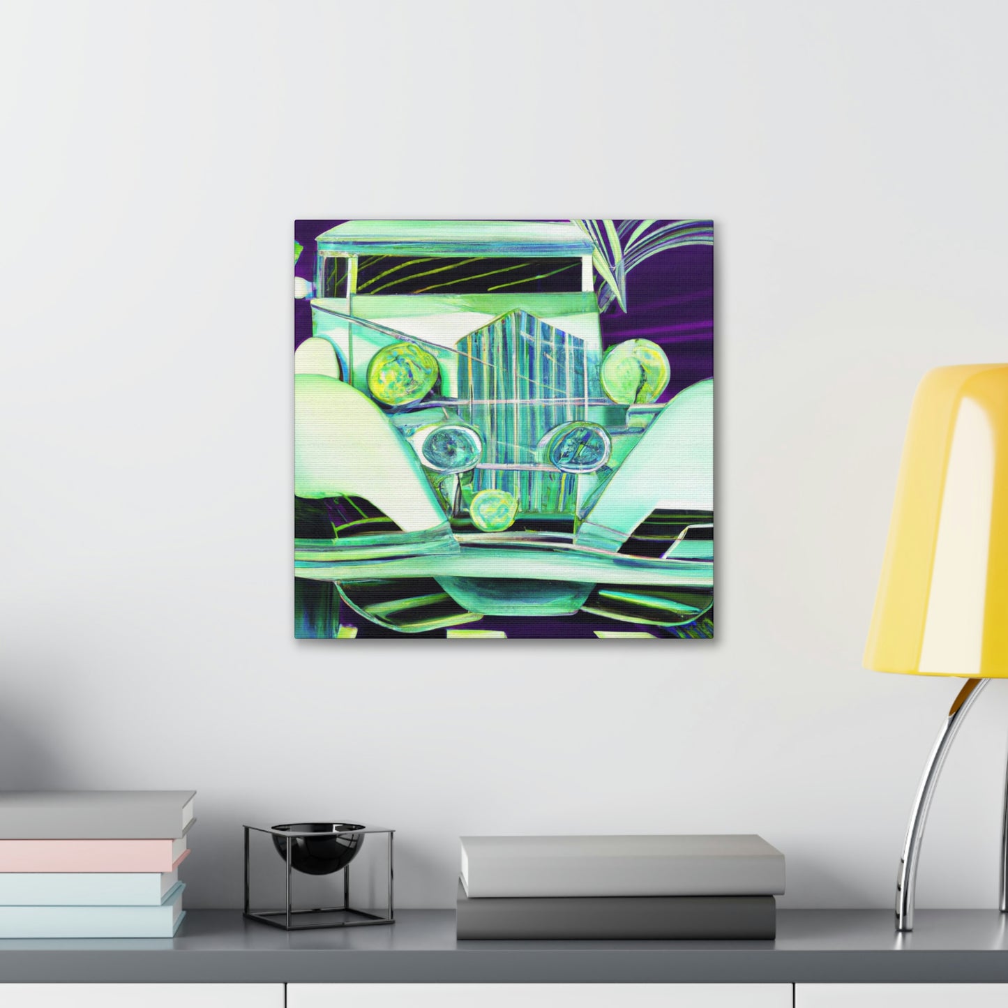 "Vintage Automobile Regalia" - Canvas