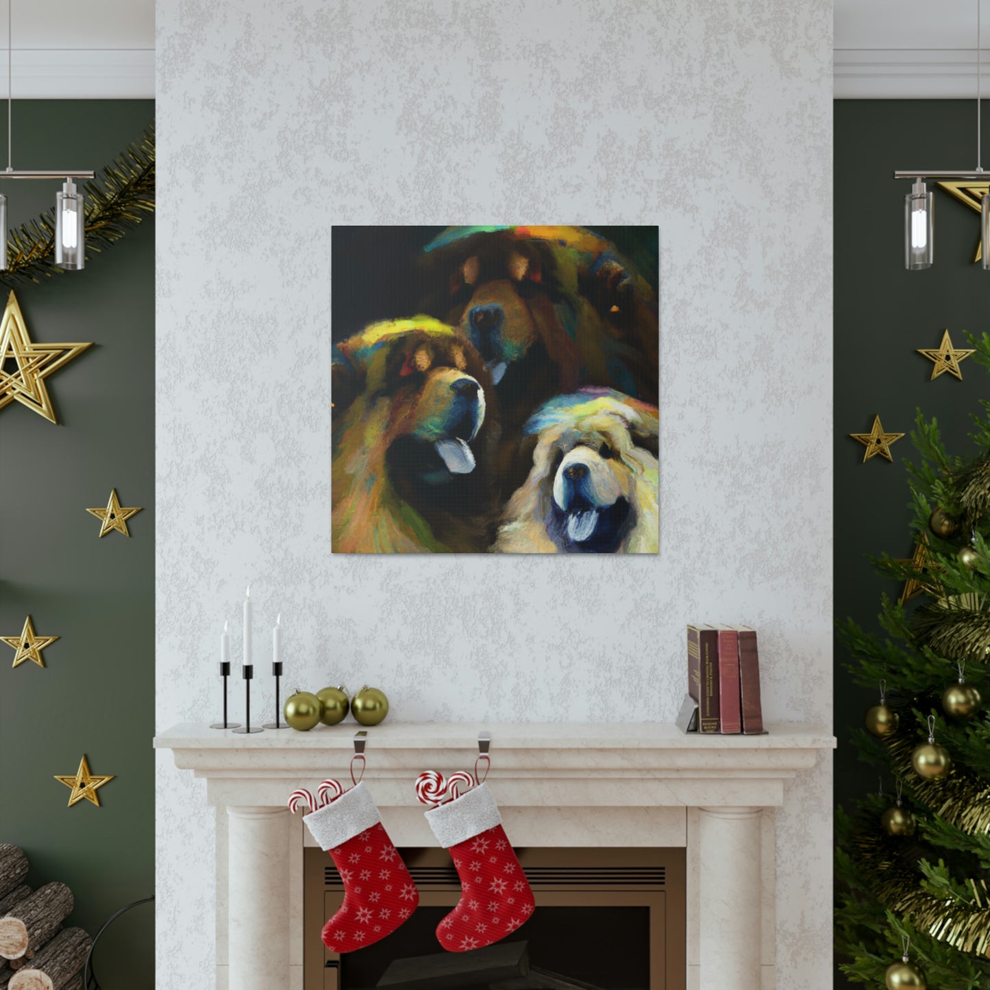 Tibetan Mastiff Canvas - Canvas