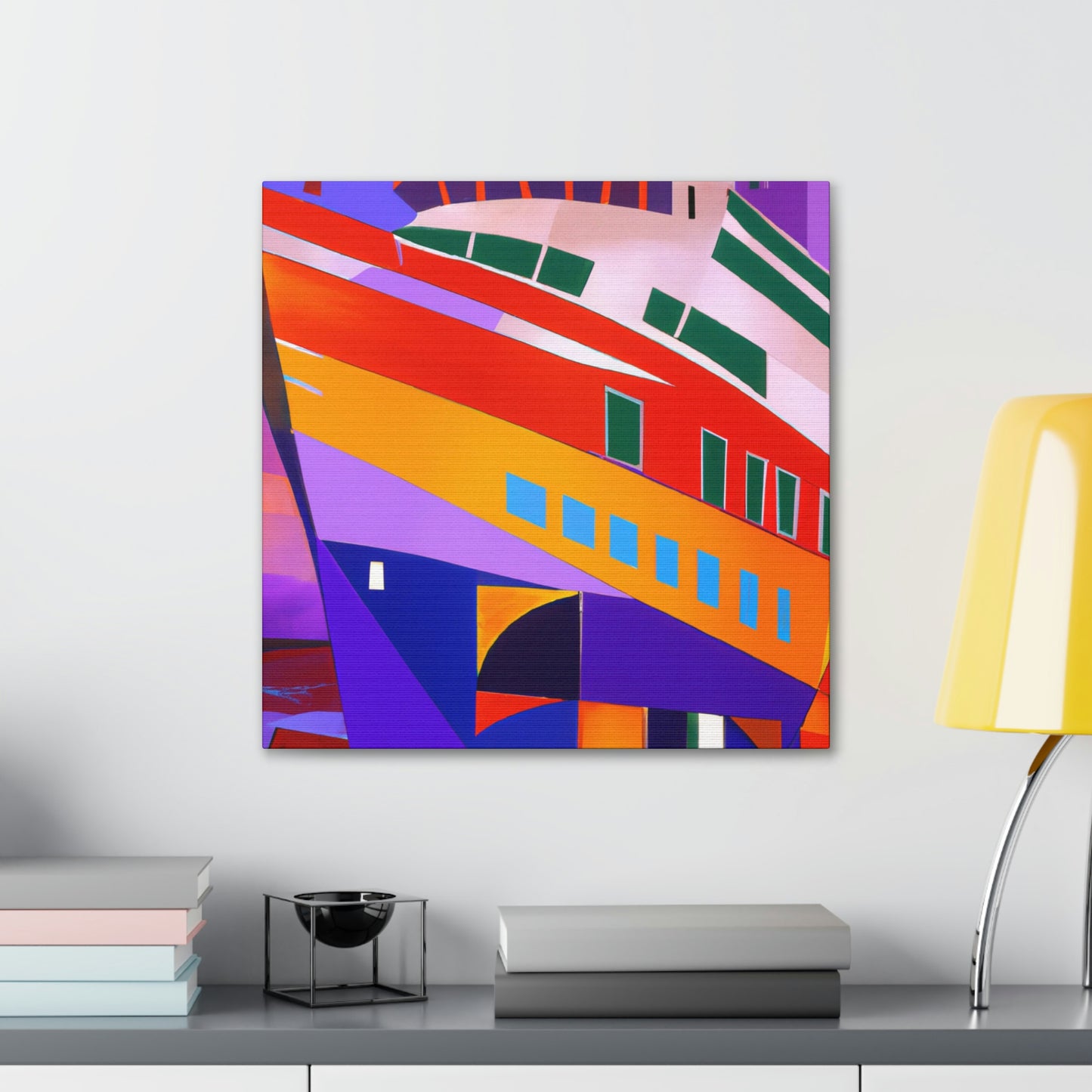 Ferry of the Roaring Twenties. - Canvas