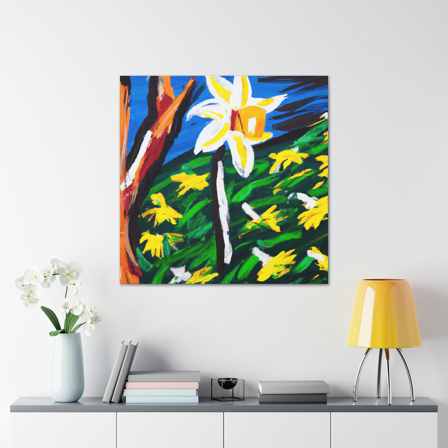 "Daffodils in Sunshine" - Canvas