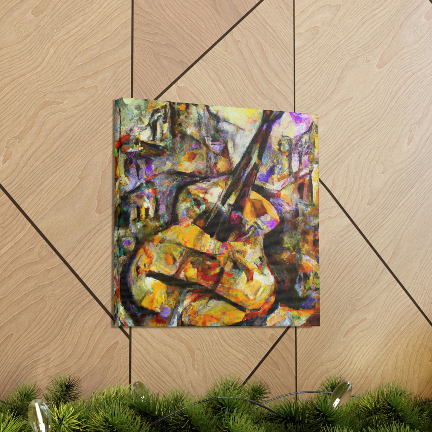 "Mandolin Melodies Music" - Canvas