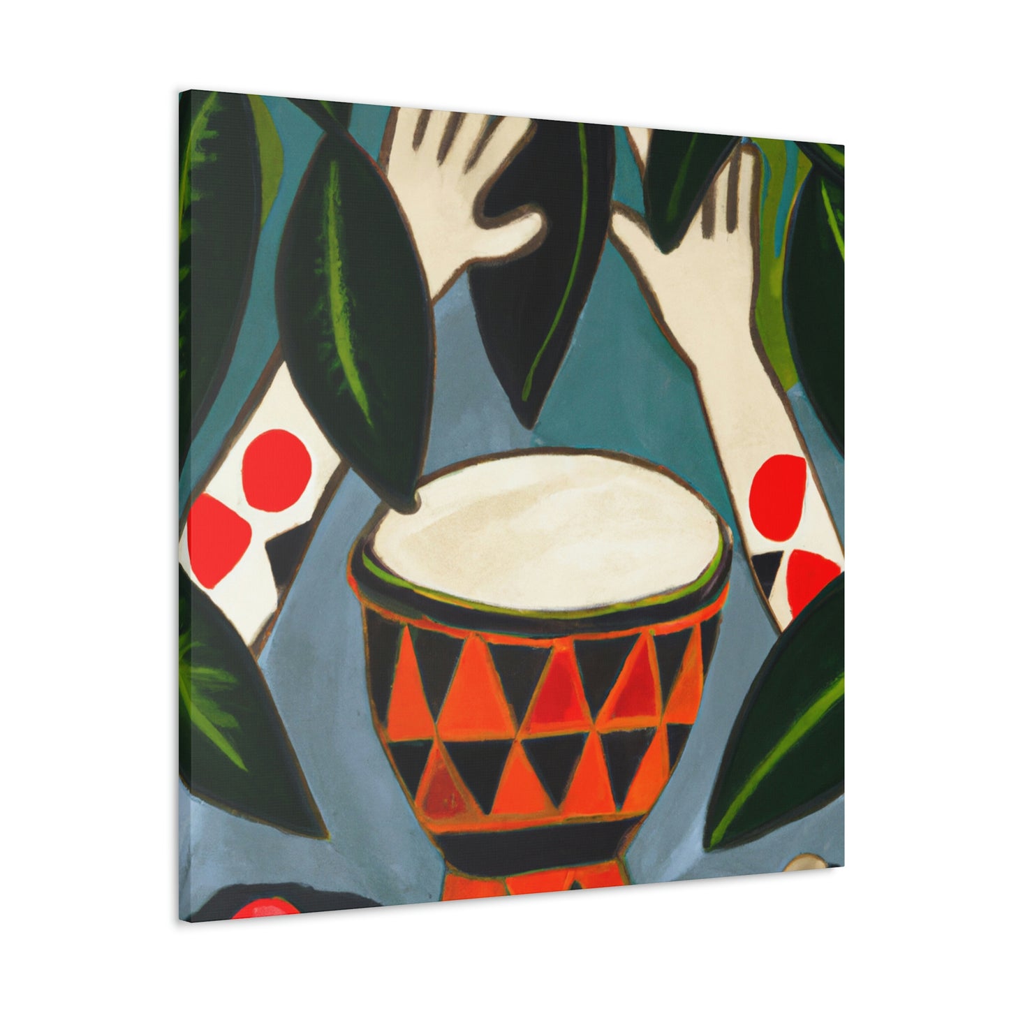 "Bongos in Monochrome". - Canvas