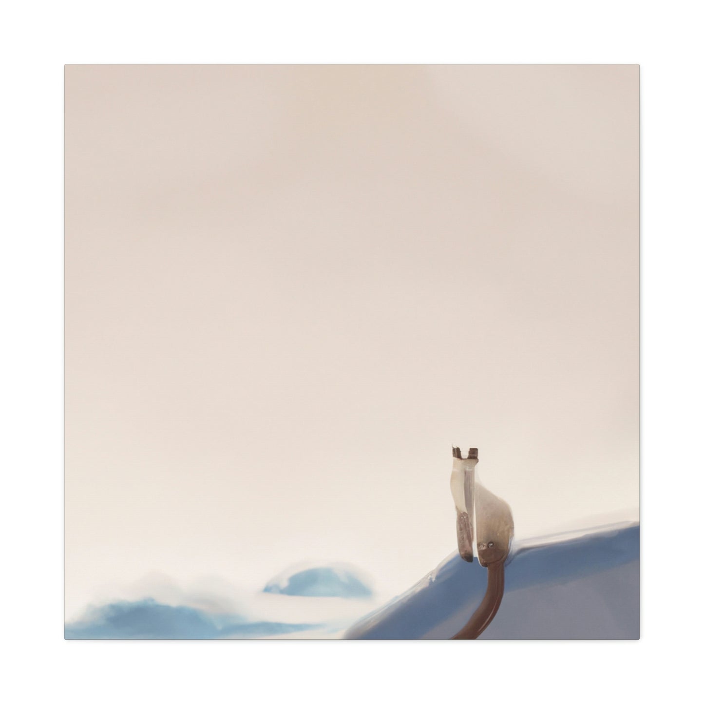 Siamese Simplicity Scene - Canvas