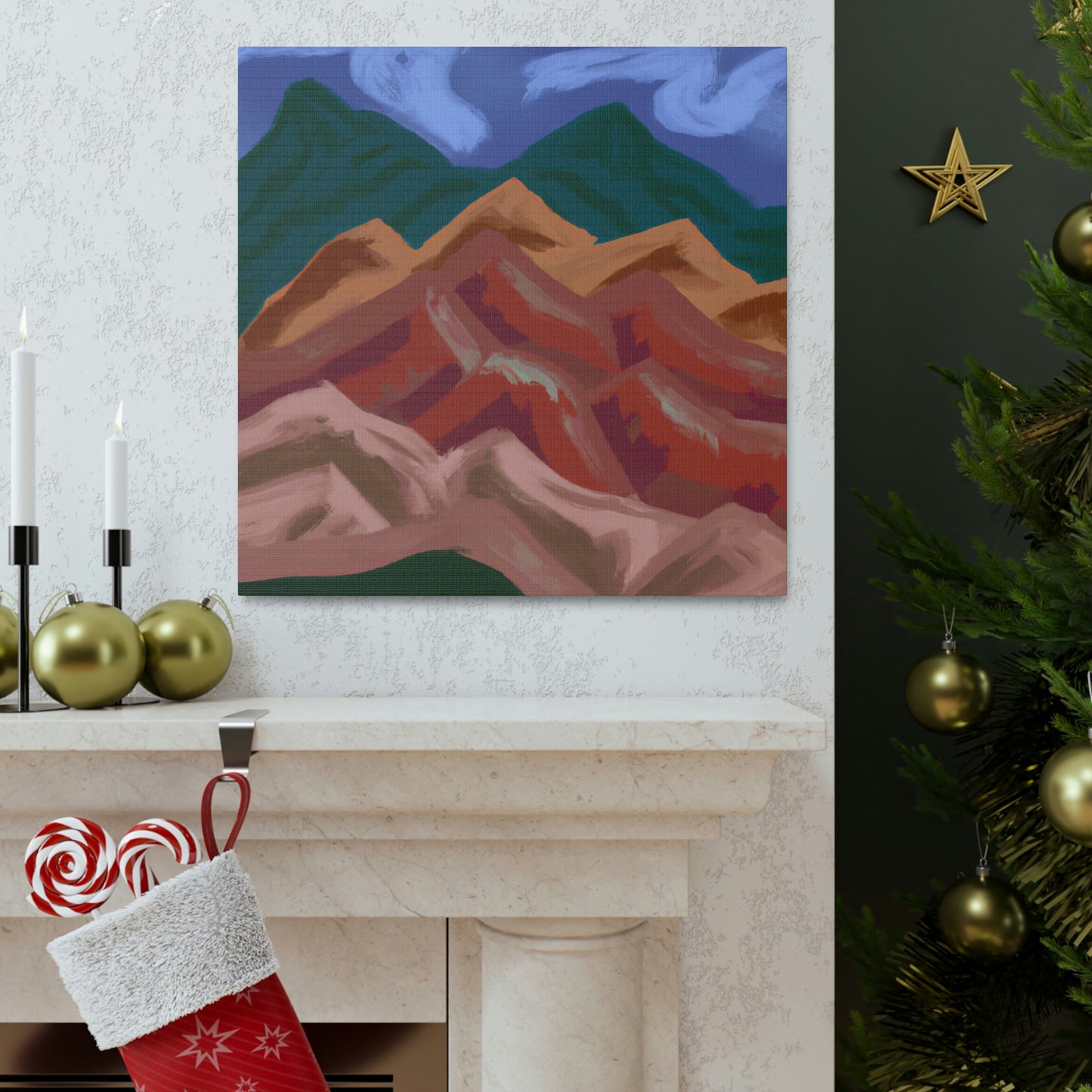 Mountain Majesty Murals - Canvas