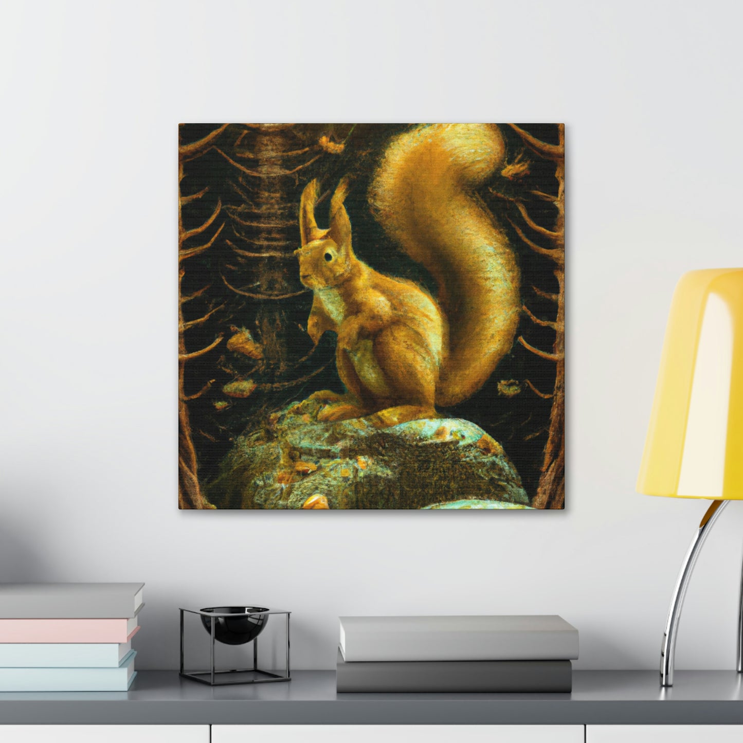 Squirrels in Splendor - Canvas