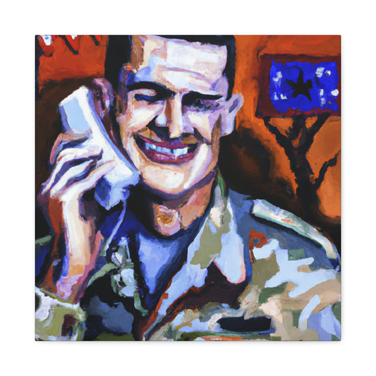 "Communications Specialist Expressionism" - Canvas