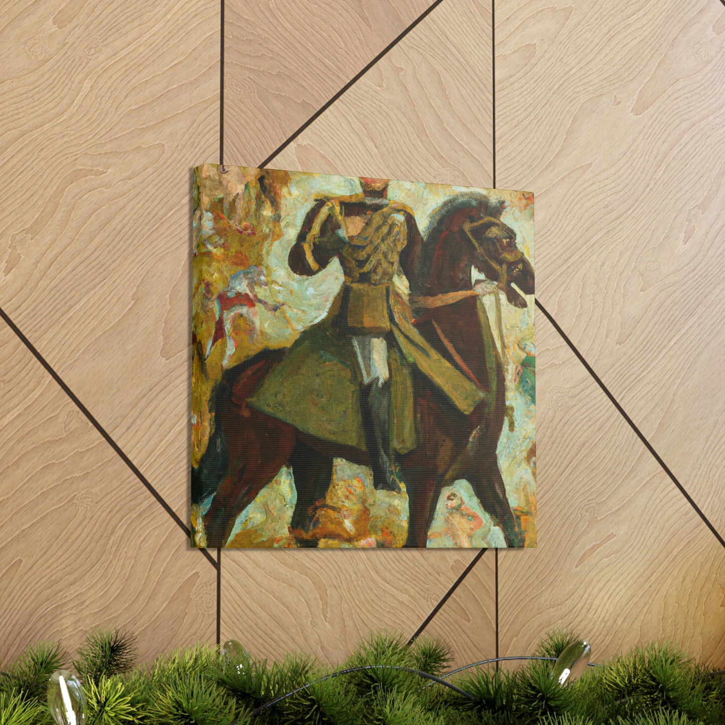 "The Cavalry Charge" - Canvas