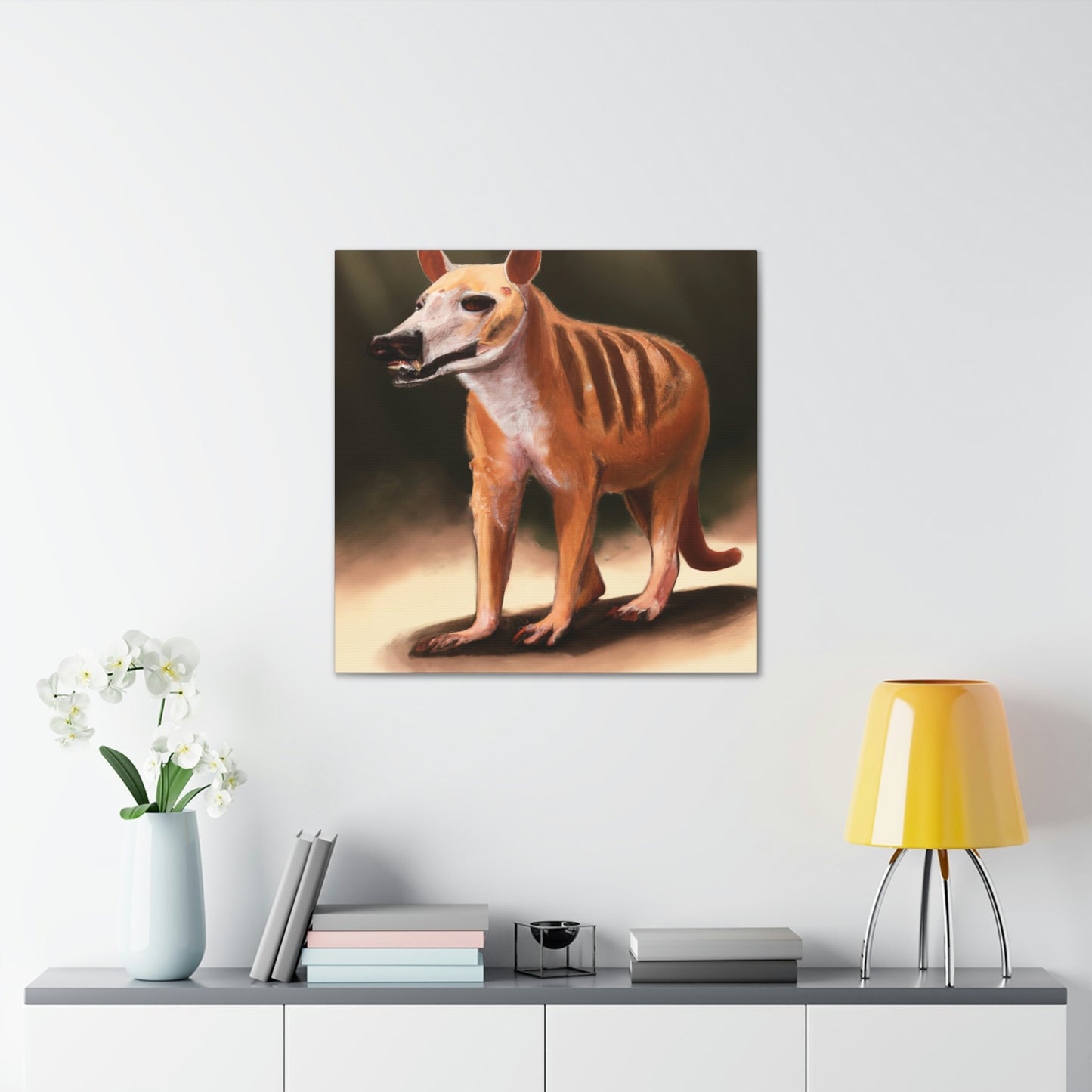 "The Tasmanian Tiger Awakens" - Canvas