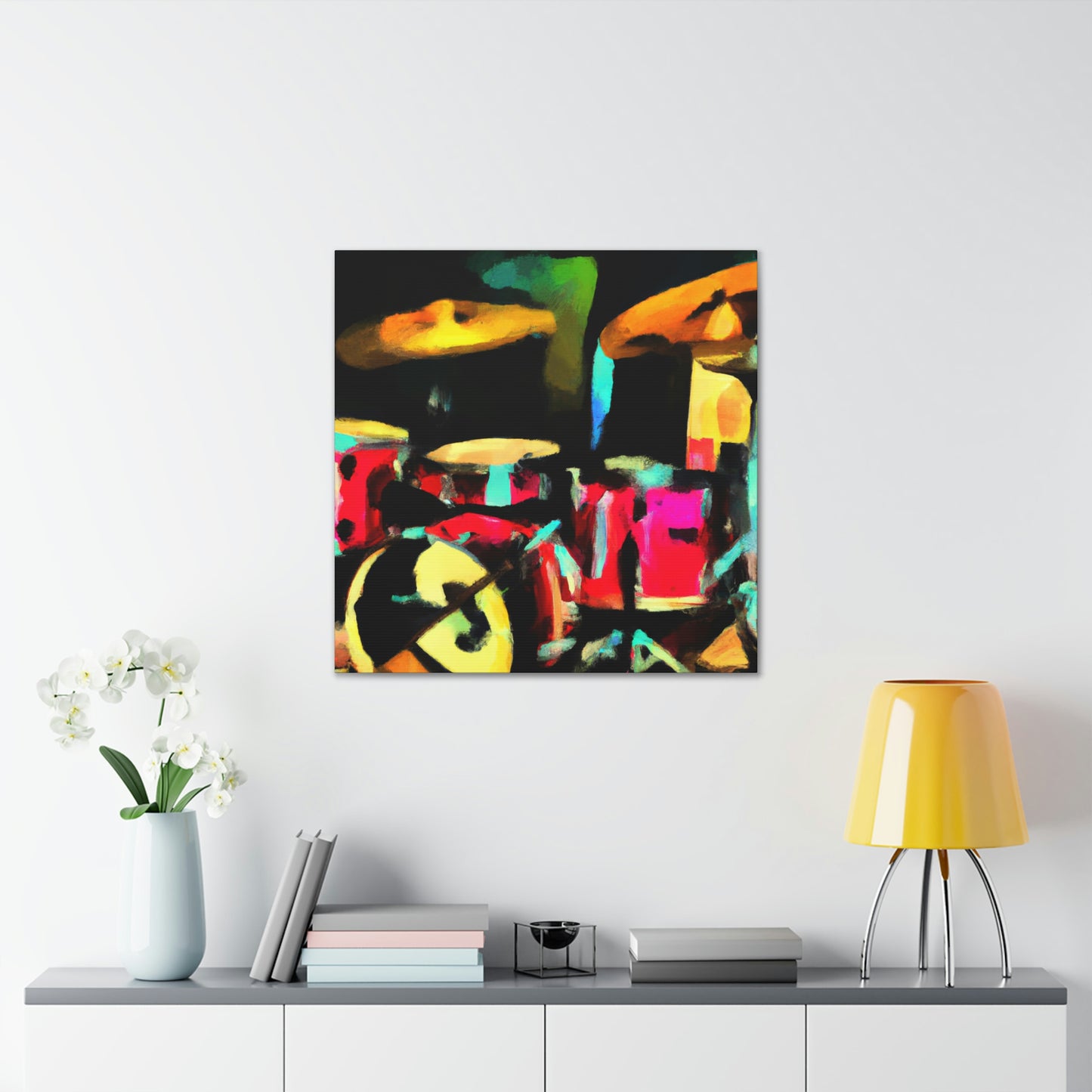 Drums of Abstracted Reality - Canvas