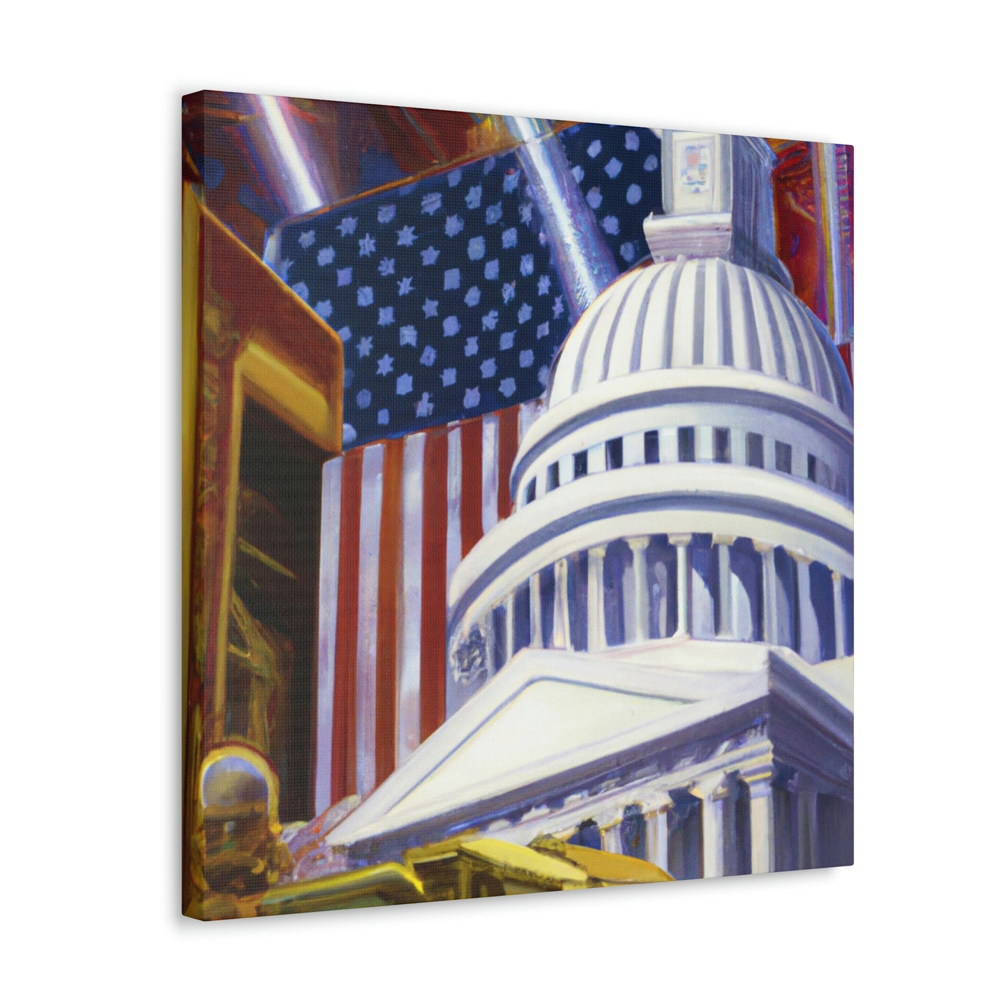 "Independence Hall Triumphant" - Canvas