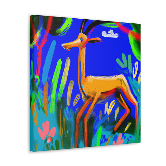 Gazelle in Expressionism - Canvas