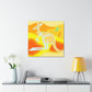 Kangaroo's Living Vividly - Canvas