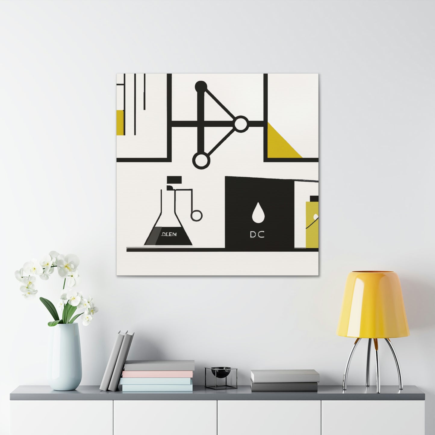 Chemistry of Minimalism - Canvas