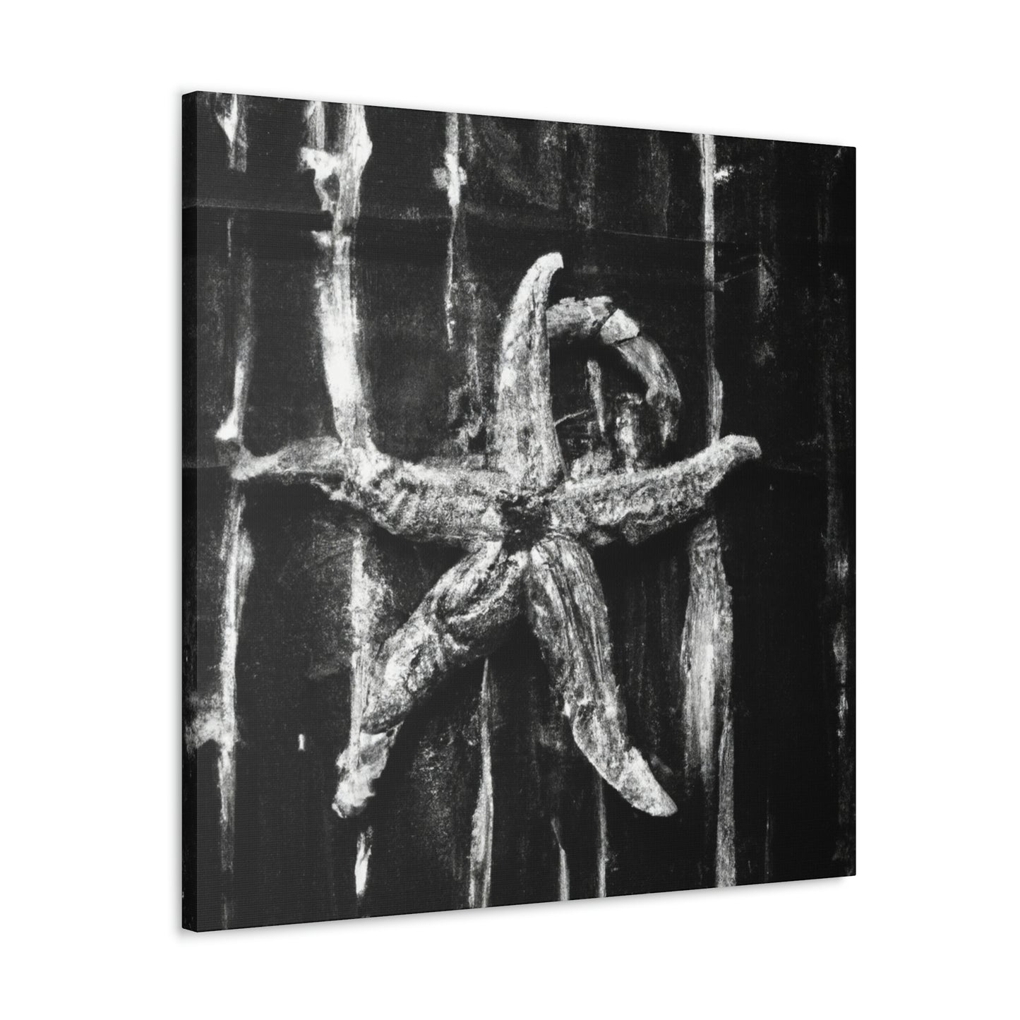 "Starfish in Abstraction" - Canvas