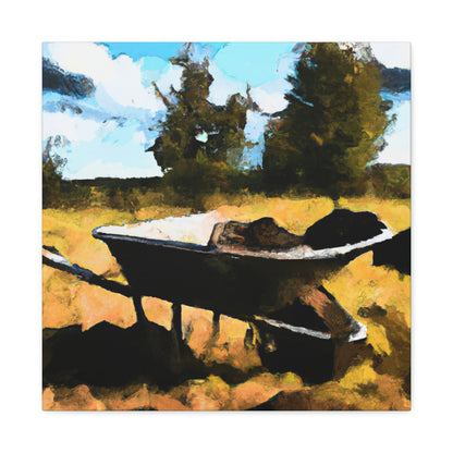 The Wheelbarrow's Splendor - Canvas