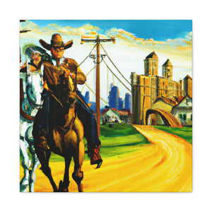 Frontier Town Splendor - Canvas